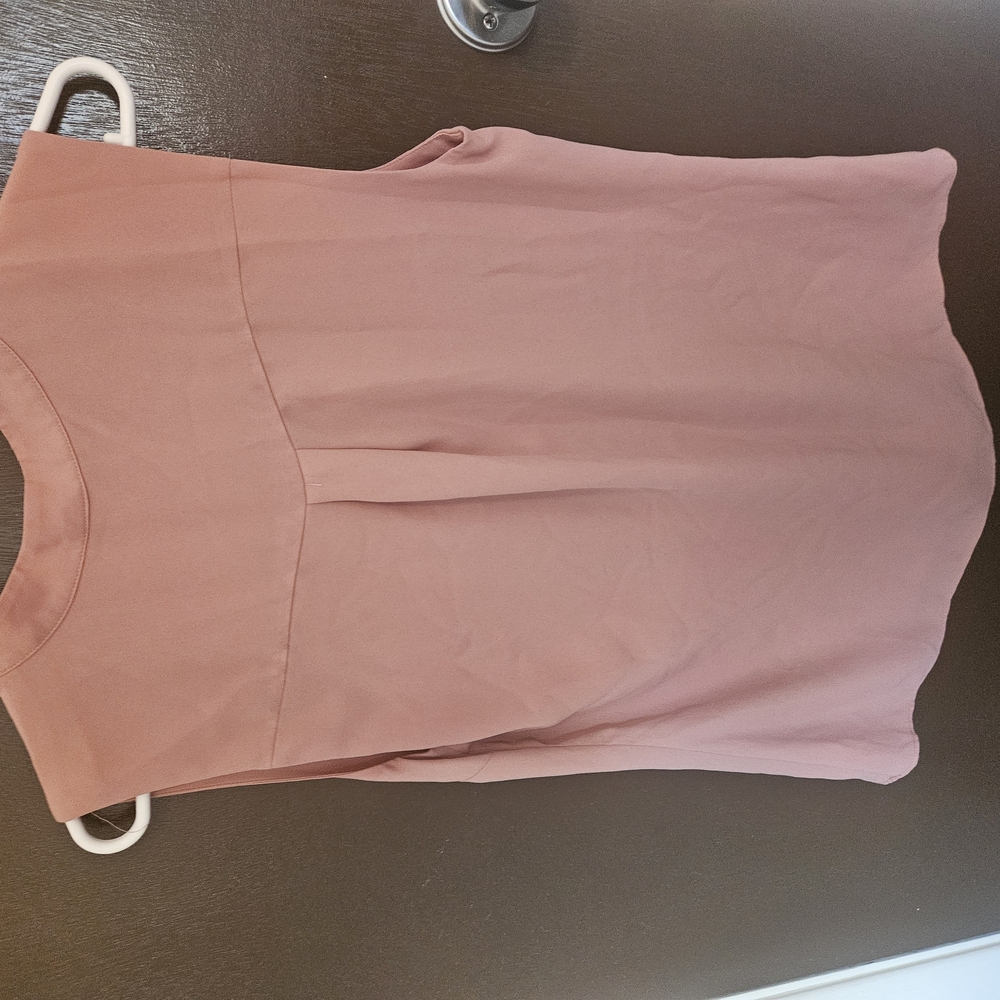 Sleeveless Blush Pink Top